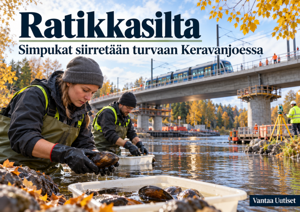 Simpukat siirretään