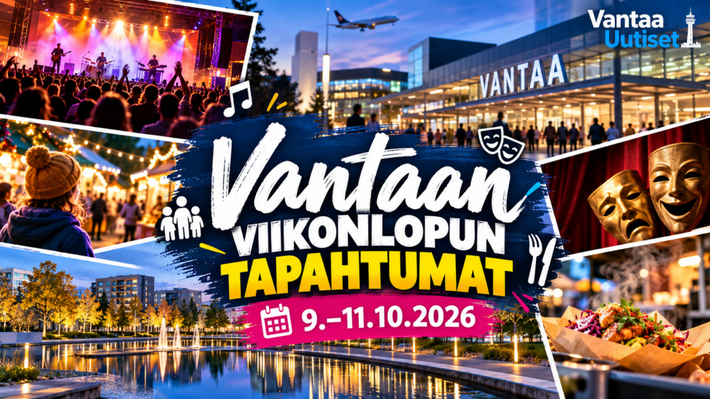 Vantaa tapahtumat viikonloppu