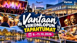 Vantaa tapahtumat viikonloppu